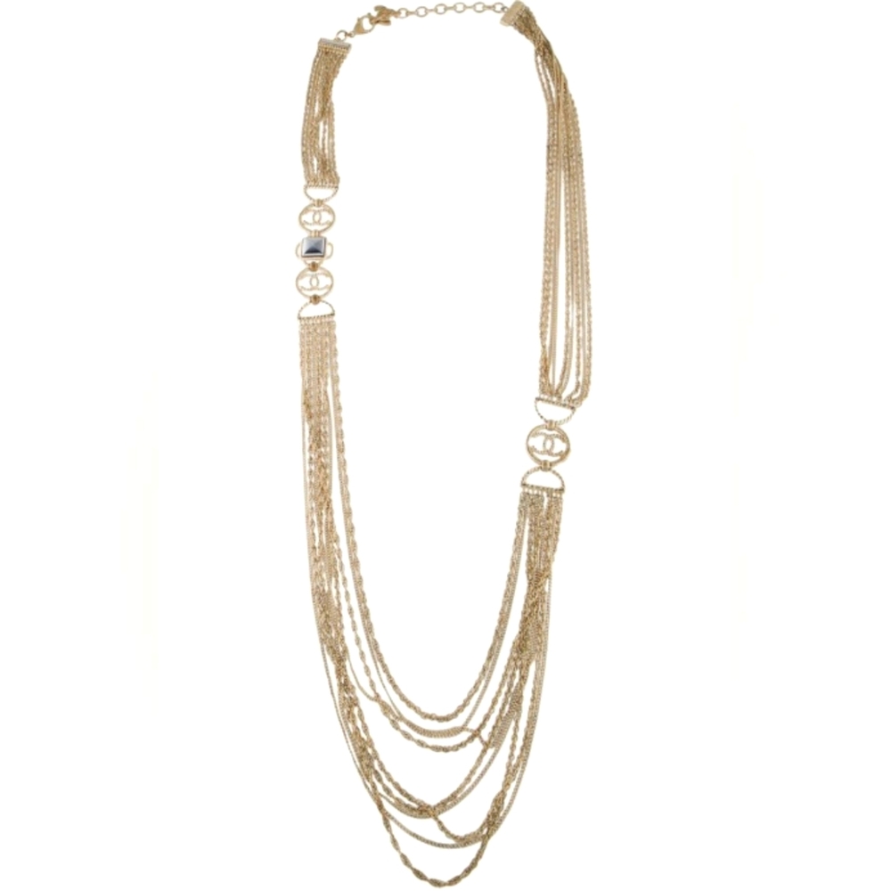 NEW AUTHENTIC CHANEL CC RUNWAY NECKLACE/ BELT
